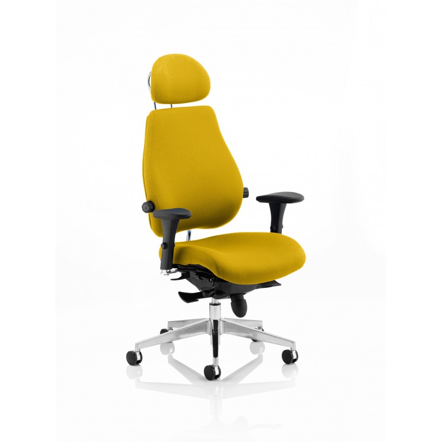 Chiro Plus Upholstered Posture Chiropractor Office Chair